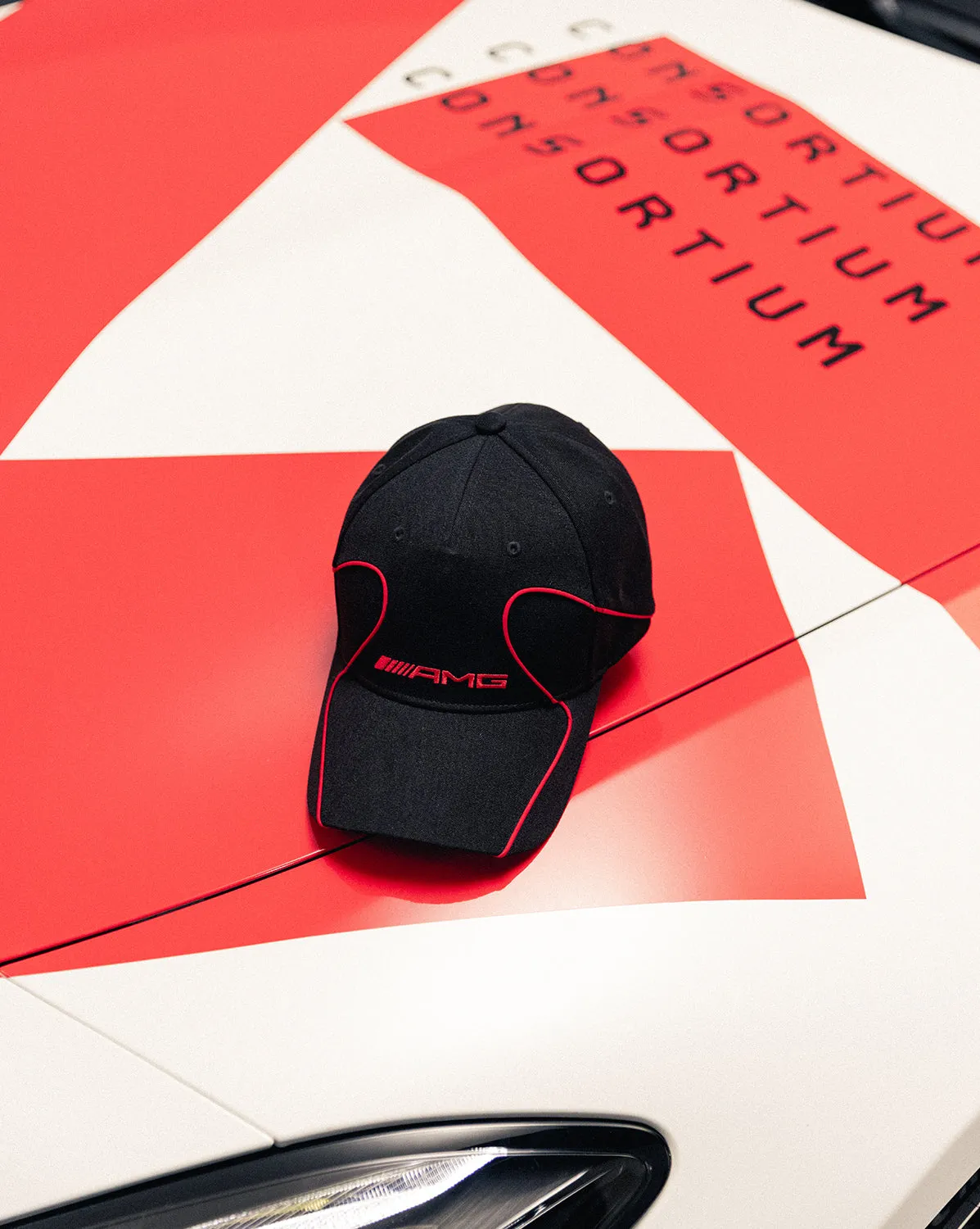 Adidas Consortium for Mercedes-AMG Motorsport Dad Cap sold by Asphalt Gold product image thumbnail 2