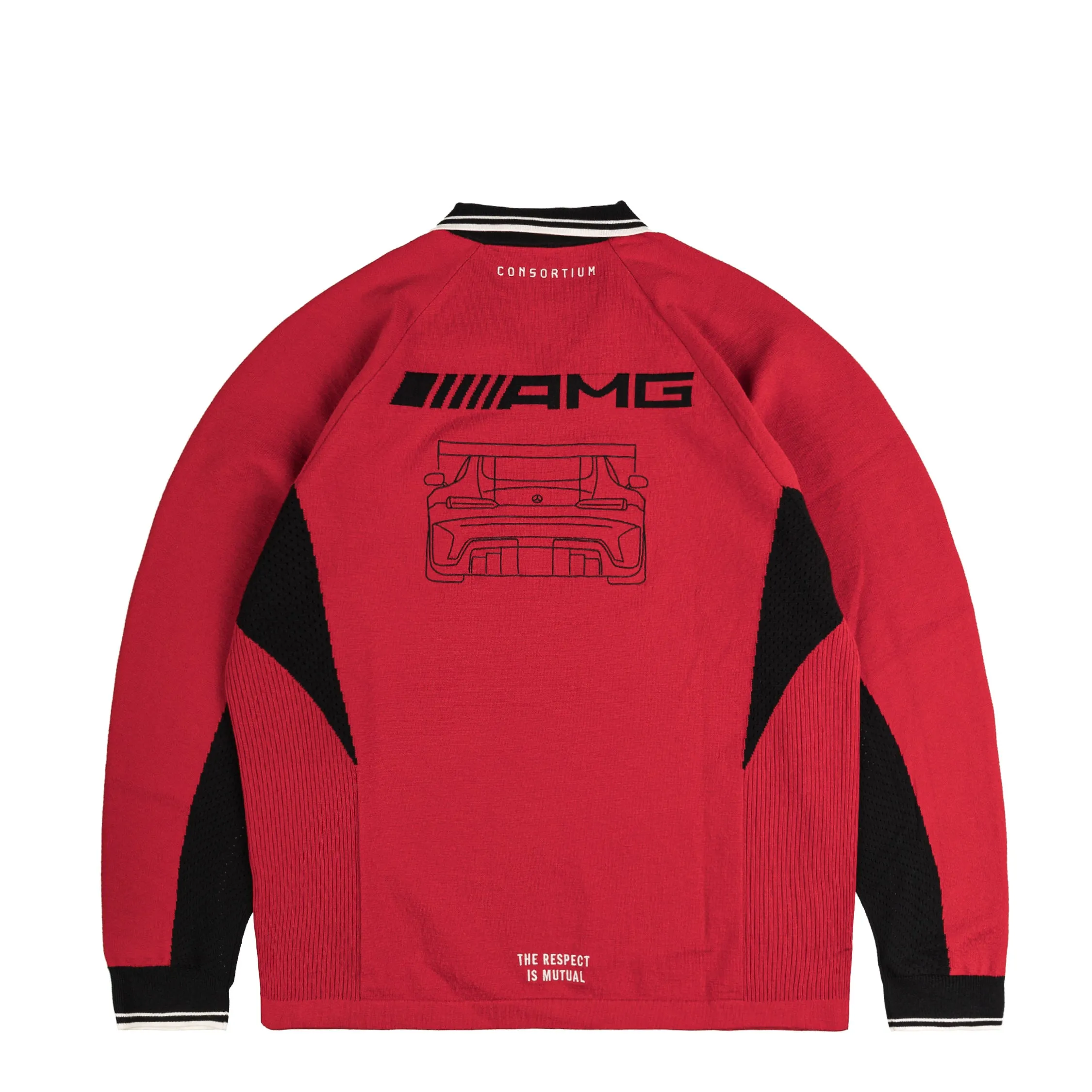 Adidas Consortium for Mercedes-AMG Motorsport Knit Jersey Sweatshirt sold by Asphalt Gold