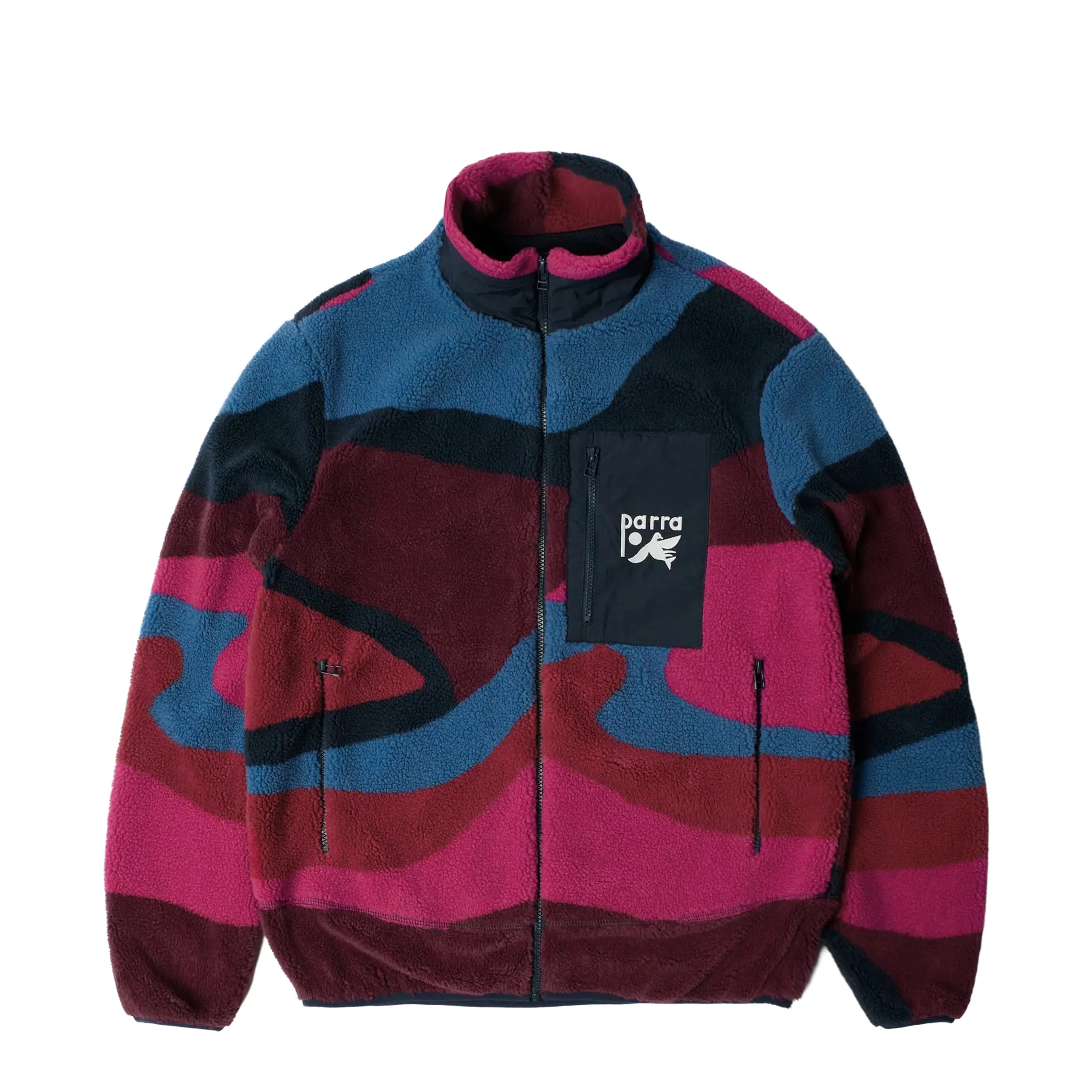 By Parra Full FTP Booster Polar Fleece Jacket sold by Asphalt Gold