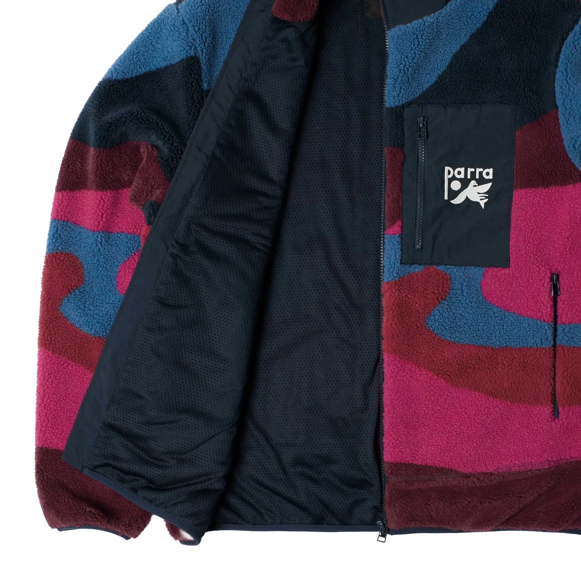 By Parra Full FTP Booster Polar Fleece Jacket sold by Asphalt Gold product image thumbnail 3