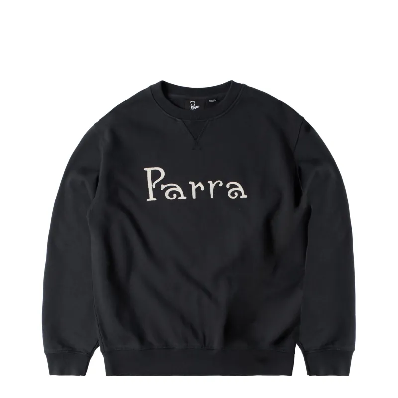 By Parra Weird Trad Logo Crew Neck Sweatshirt sold by Asphalt Gold