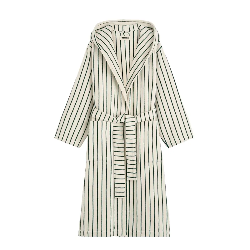 Tekla Hooded Bathrobe sold by Asphalt Gold