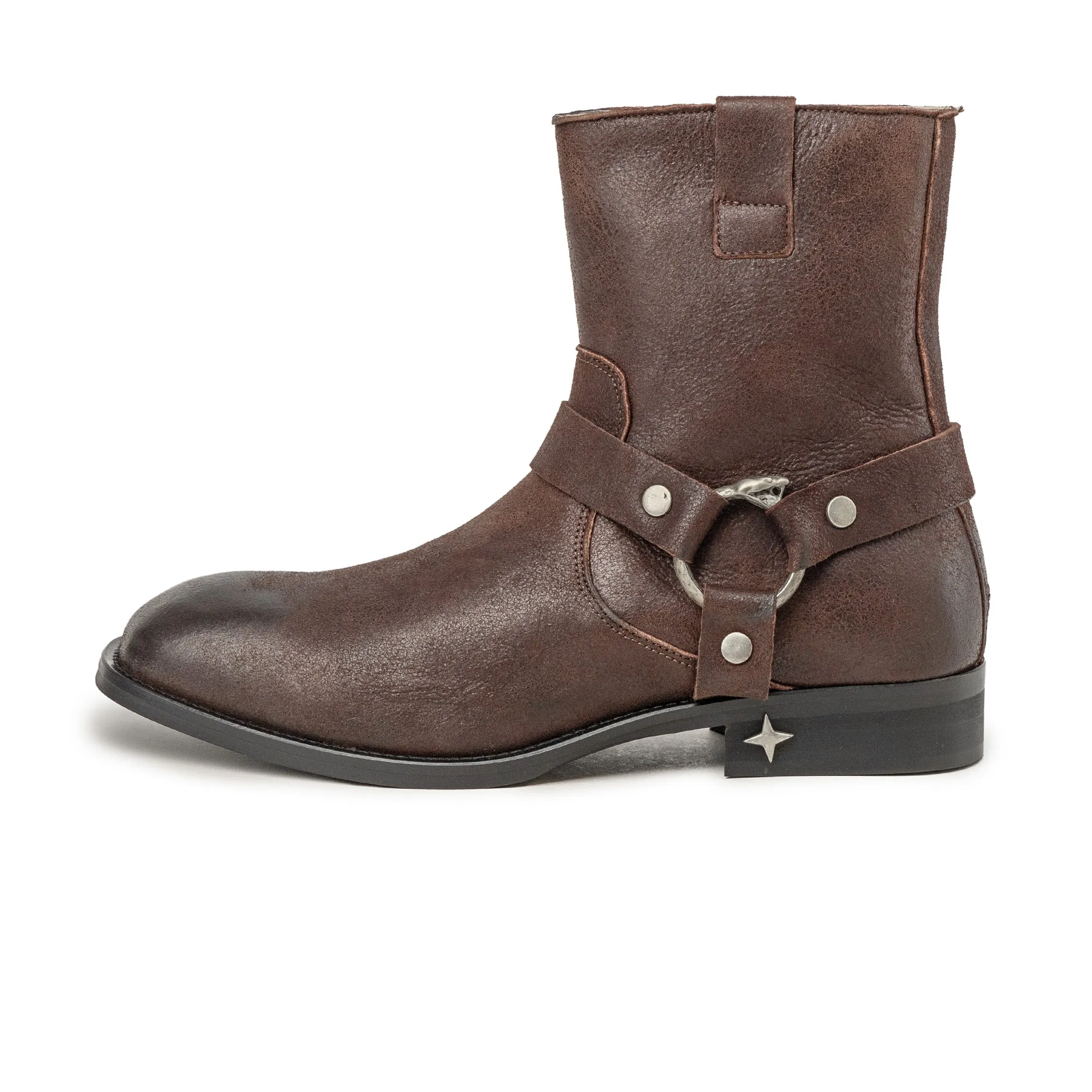 Duke + Dexter Harley Biker Boot sold by Asphalt Gold