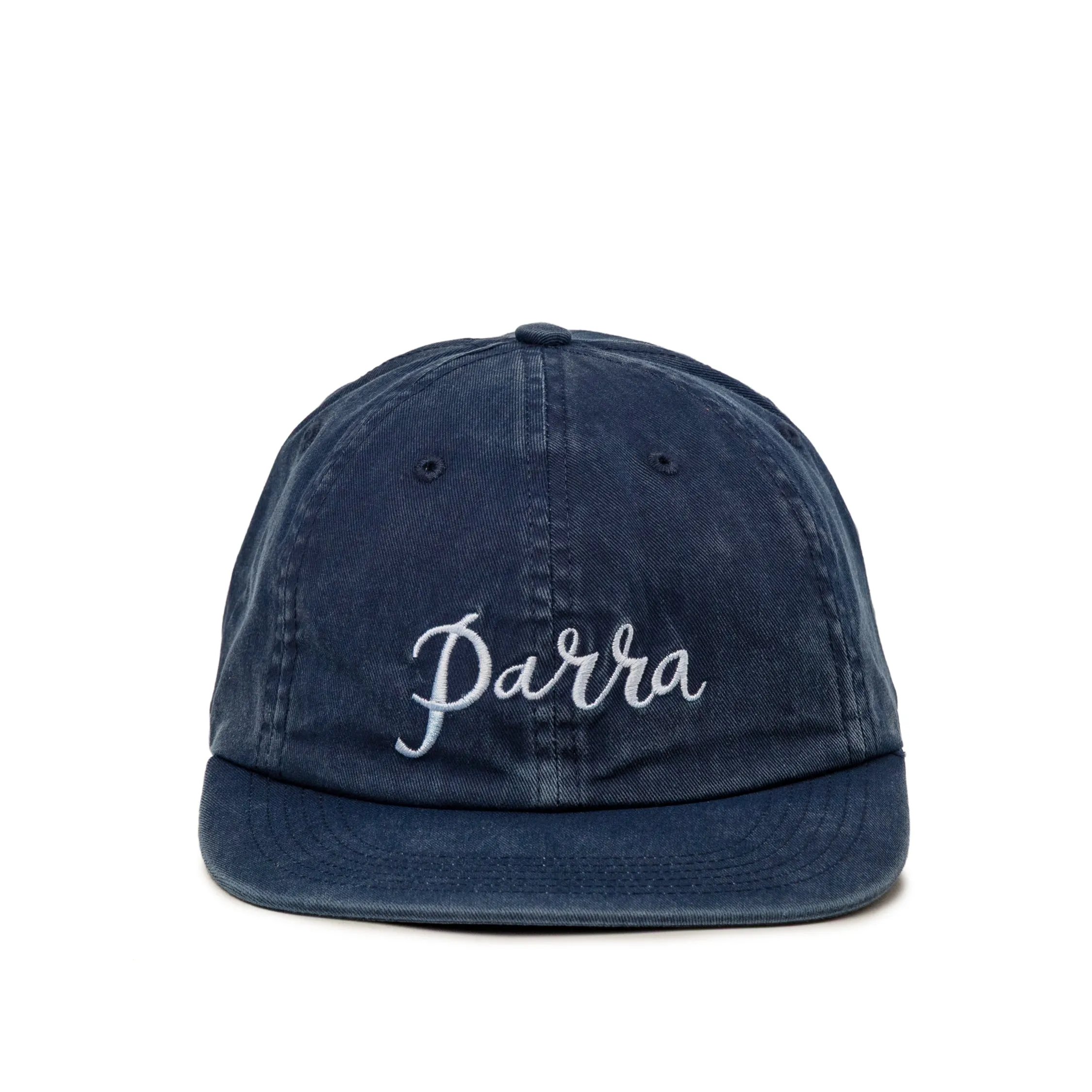 By Parra Scripted 6 Panel Hat sold by Asphalt Gold