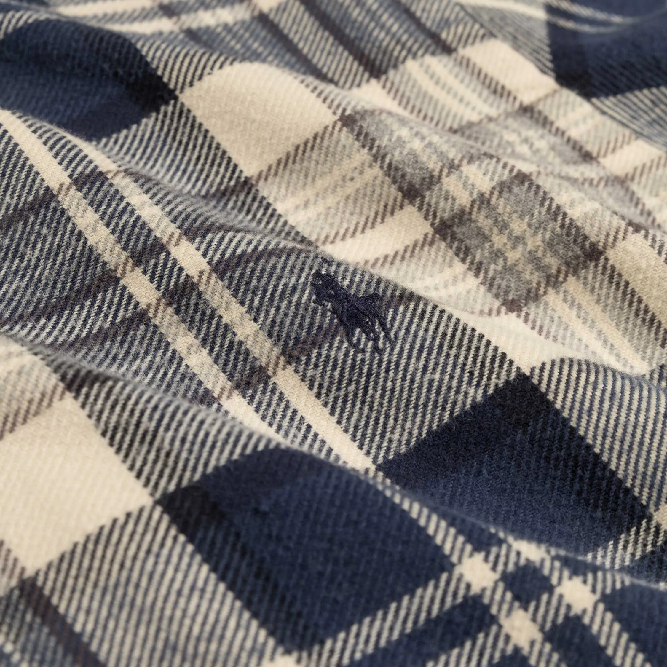 Polo Ralph Lauren Custom Fit Plaid Brushed Flannel Shirt sold by Asphalt Gold product image thumbnail 3