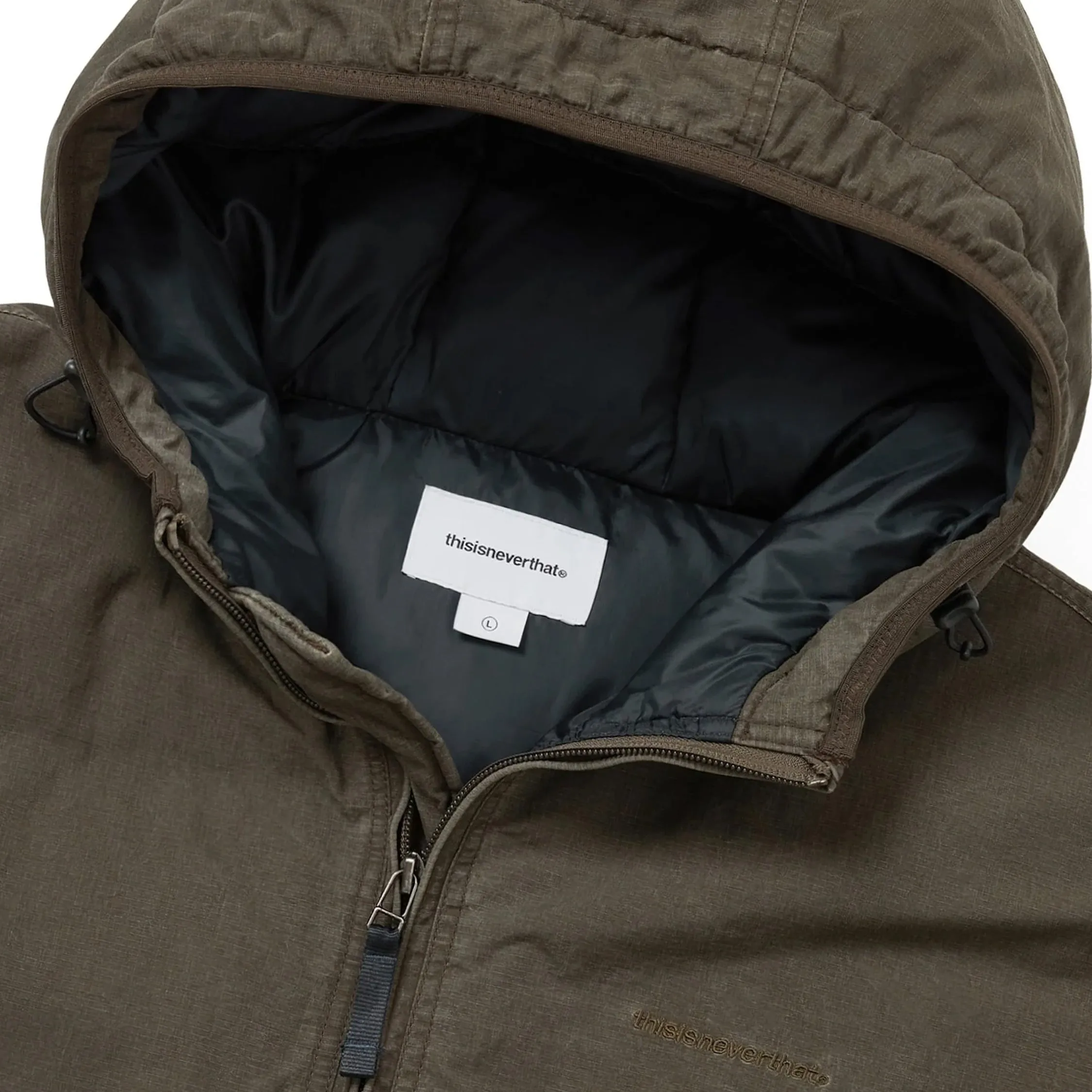 thisisneverthat Washed Down Puffer Jacket sold by Asphalt Gold product image thumbnail 3