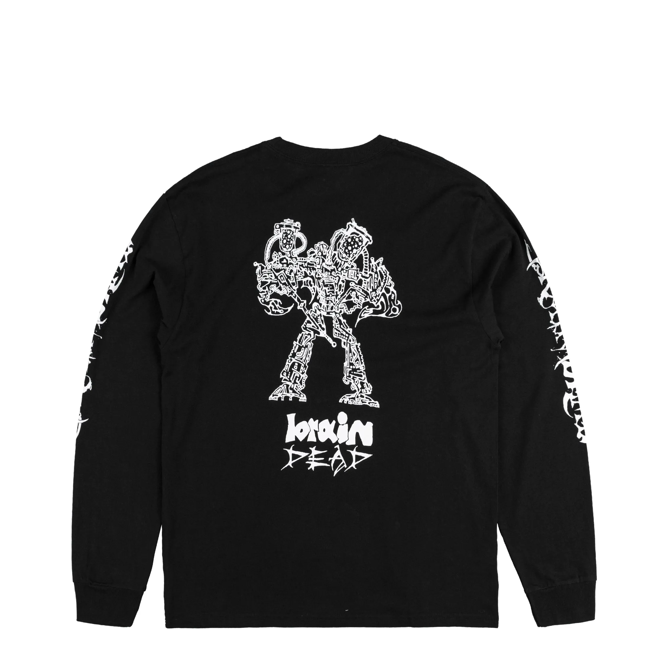Brain Dead Skull Mech Long Sleeve sold by Asphalt Gold product image thumbnail 2