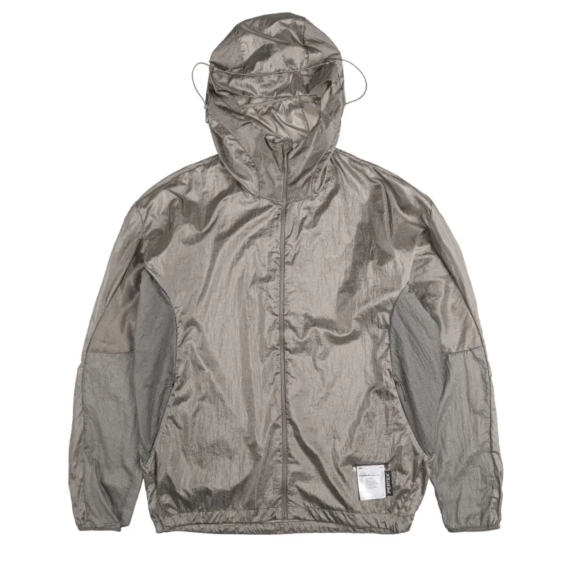 Satisfy Pertex Diamond Fuse Windbreaker made by Satisfy Running