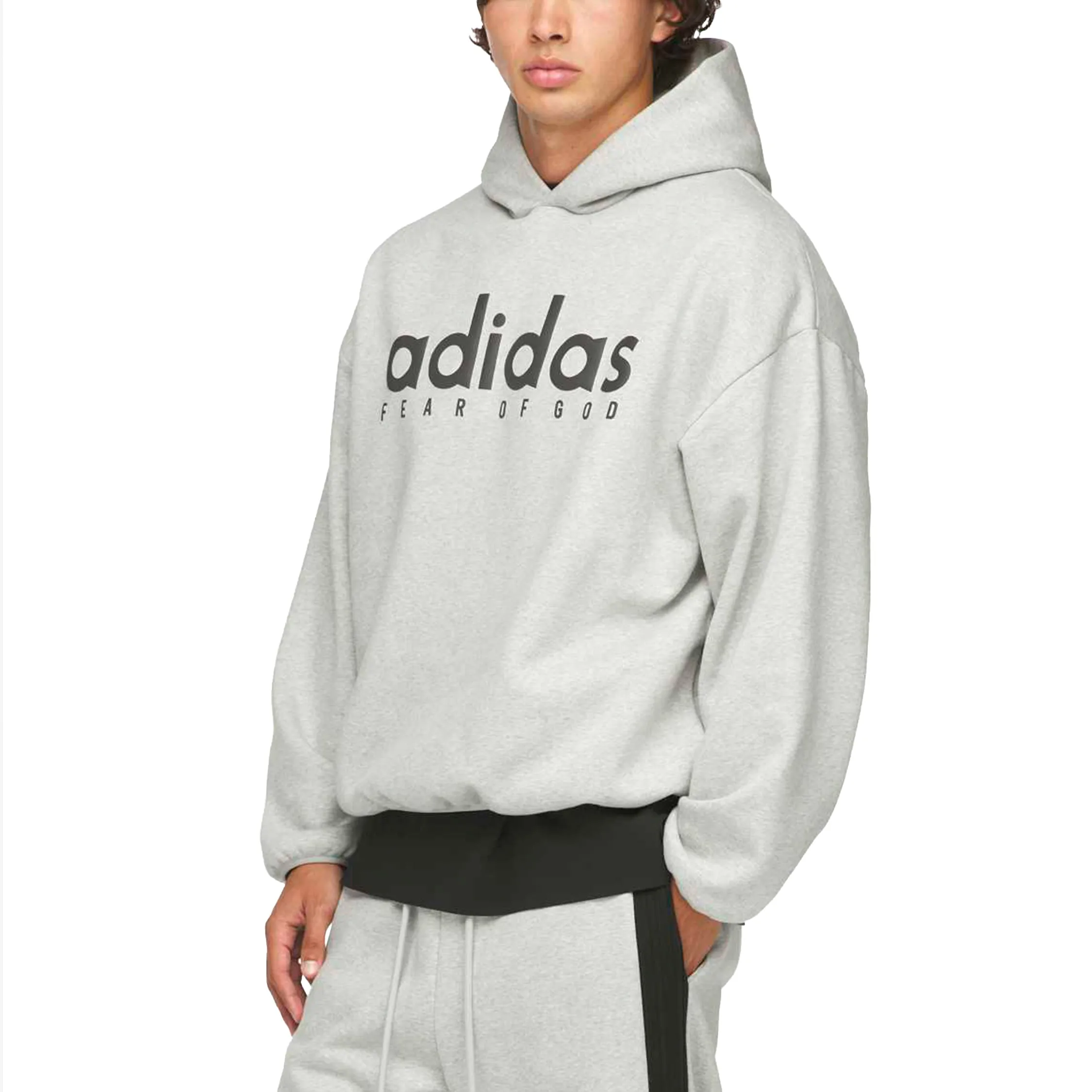 Adidas x Fear Of God Athletics Heather Fleece Hoodie sold by Asphalt Gold product image thumbnail 3