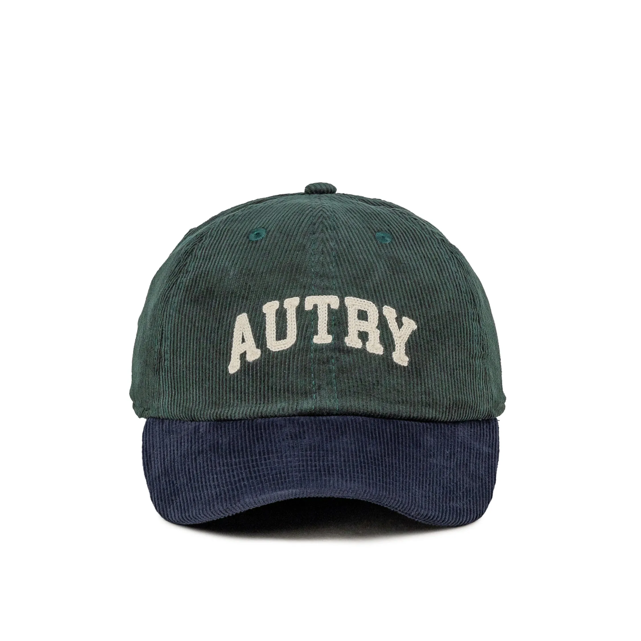 Autry Two-Tone Baseball Cap with Embroidered Logo sold by Asphalt Gold