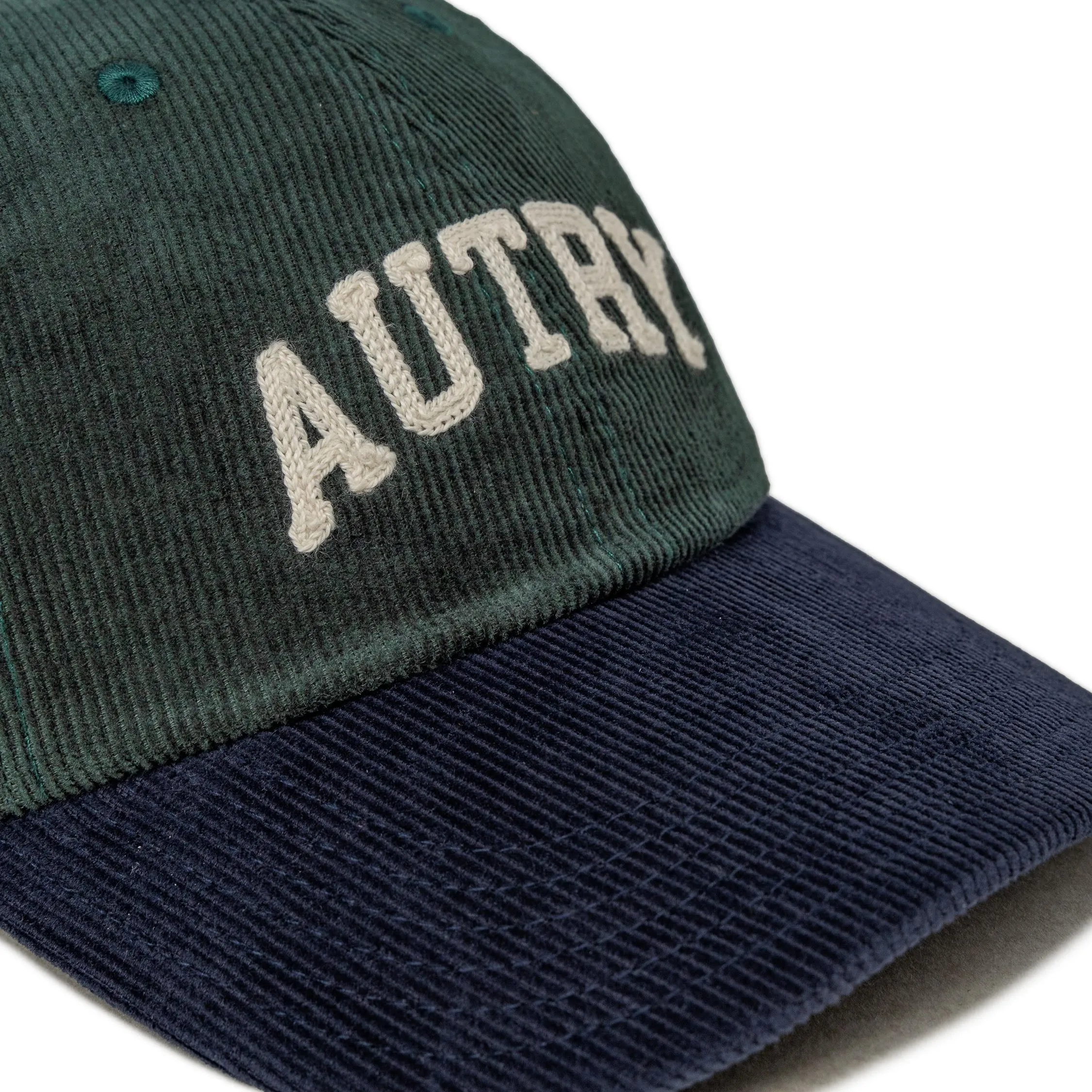 Autry Two-Tone Baseball Cap with Embroidered Logo sold by Asphalt Gold product image thumbnail 2