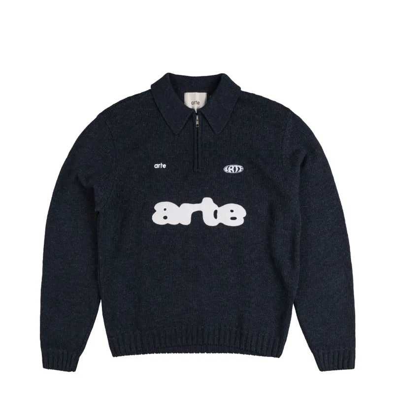 Arte Antwerp Embroidery Logo Polo sold by Asphalt Gold