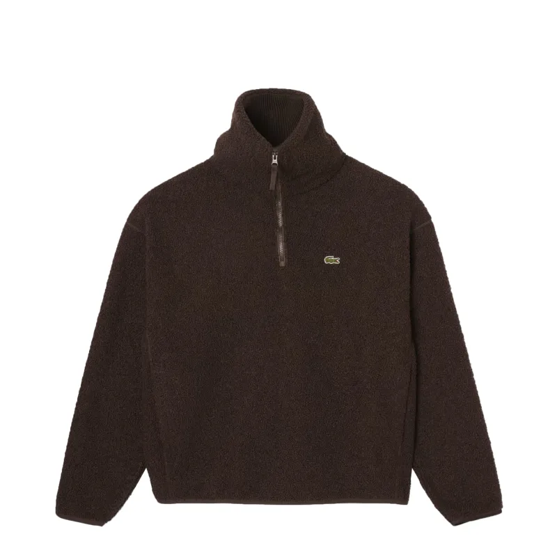 Lacoste High Zipped Neck Sweatshirt sold by Asphalt Gold