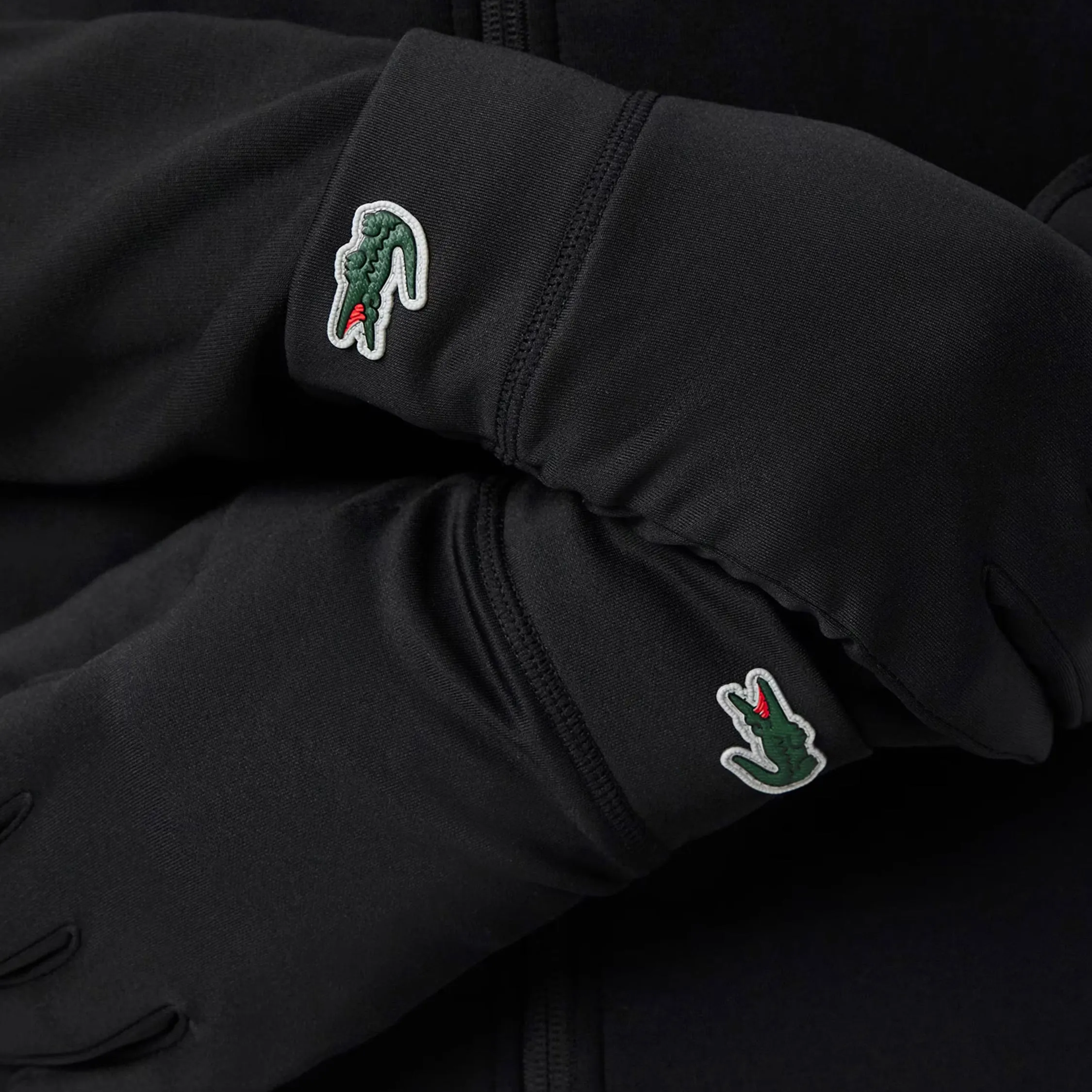 Lacoste Reflective Crocodile Gloves sold by Asphalt Gold product image thumbnail 4
