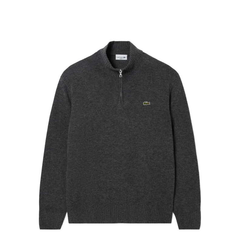 Lacoste High Collar Zip Sweater made by Lacoste