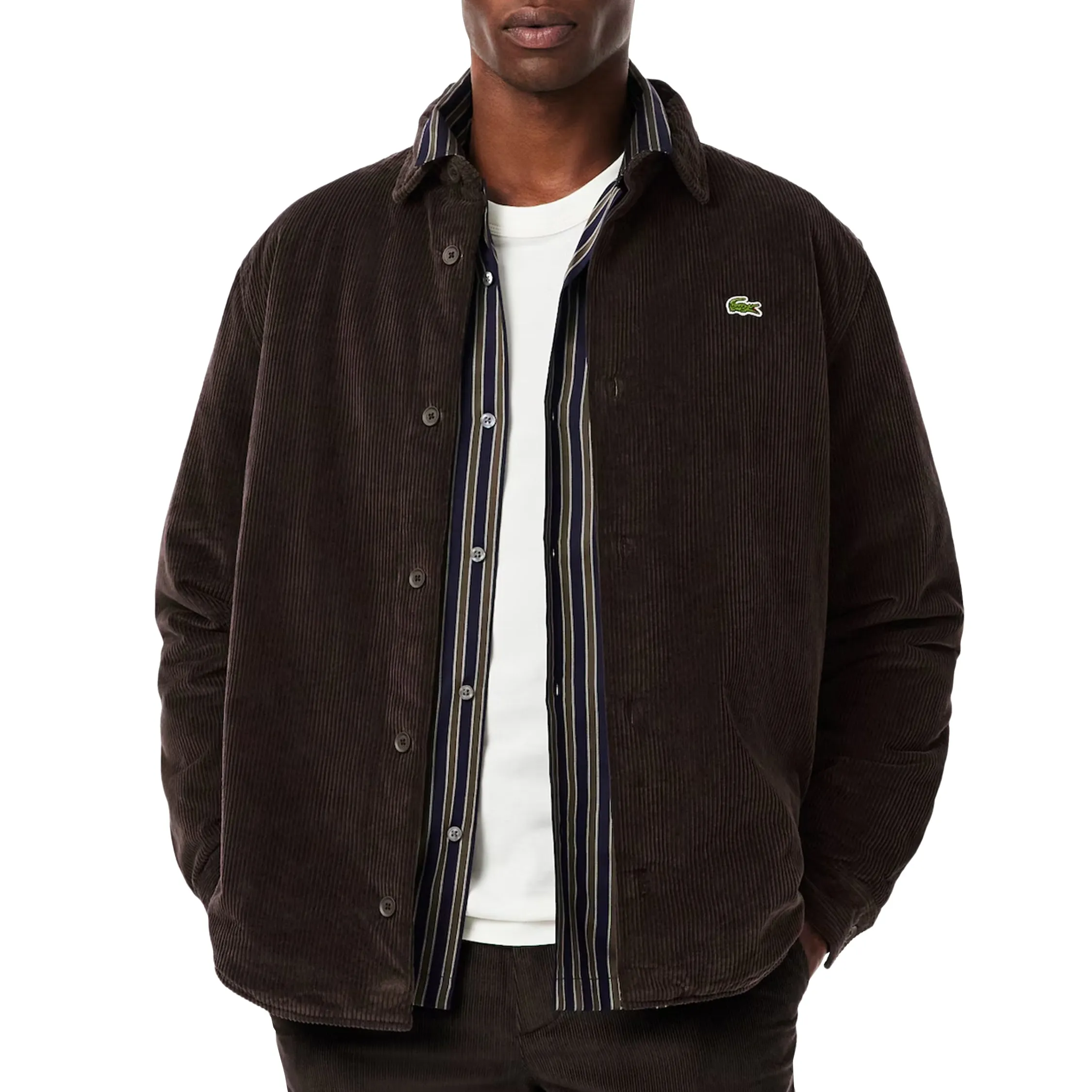 Lacoste Oversized Corduroy Overshirt sold by Asphalt Gold product image thumbnail 2