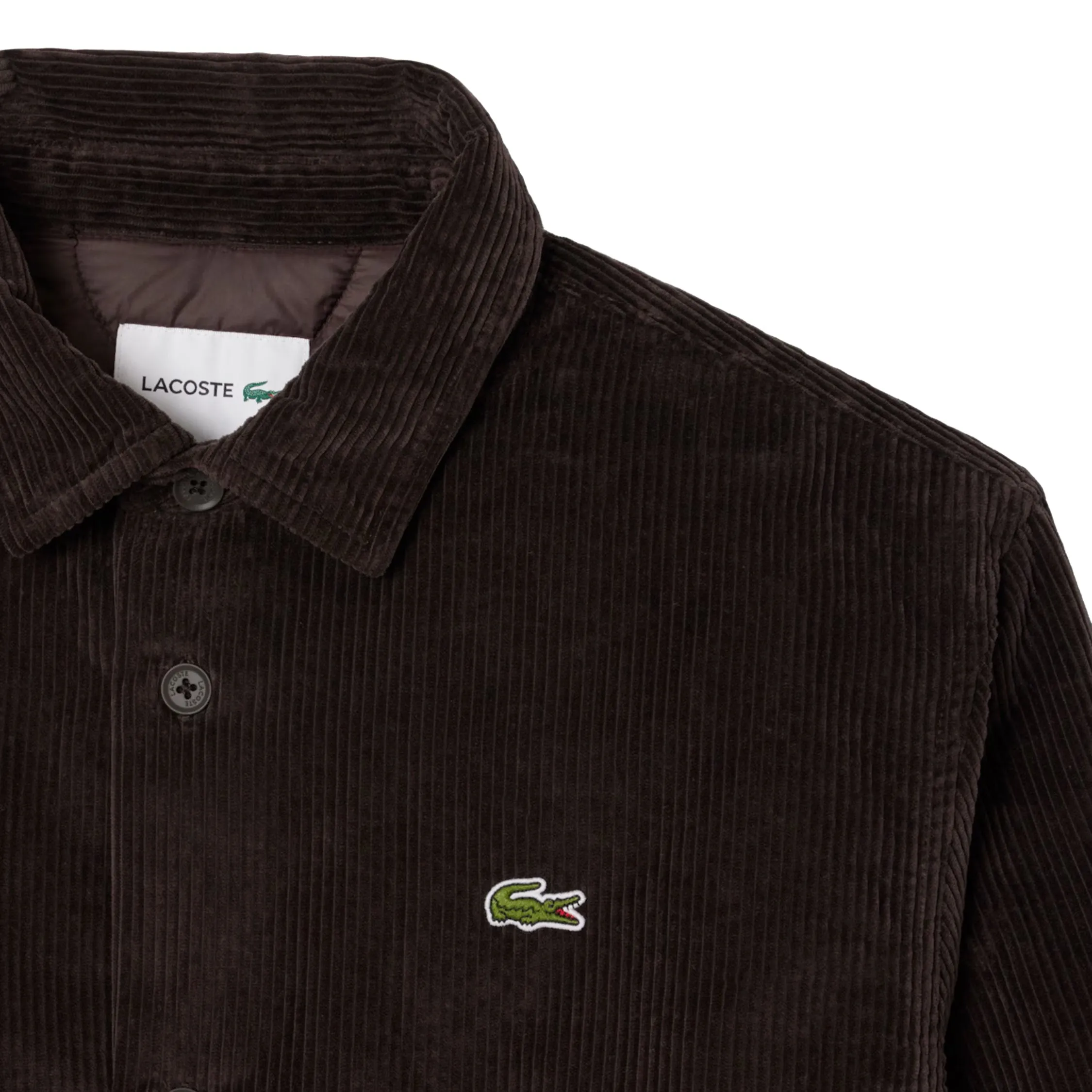 Lacoste Oversized Corduroy Overshirt sold by Asphalt Gold product image thumbnail 3