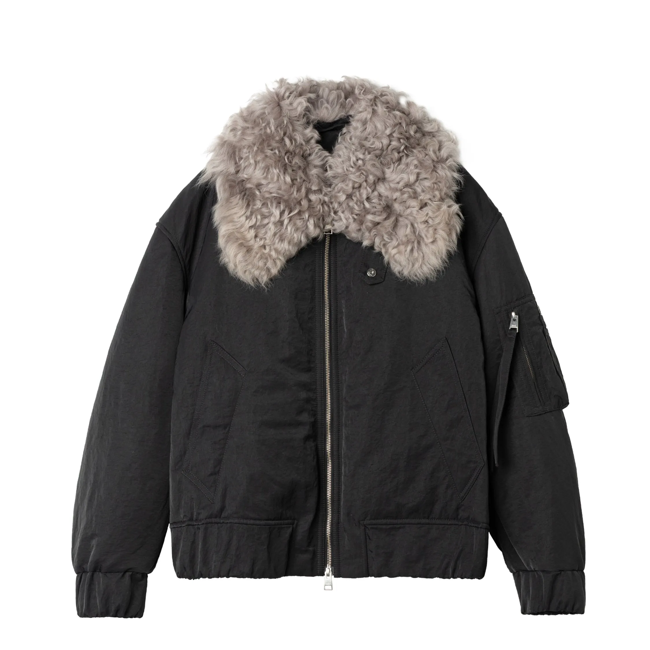 AMI Paris Padded Bomber Jacket sold by Asphalt Gold