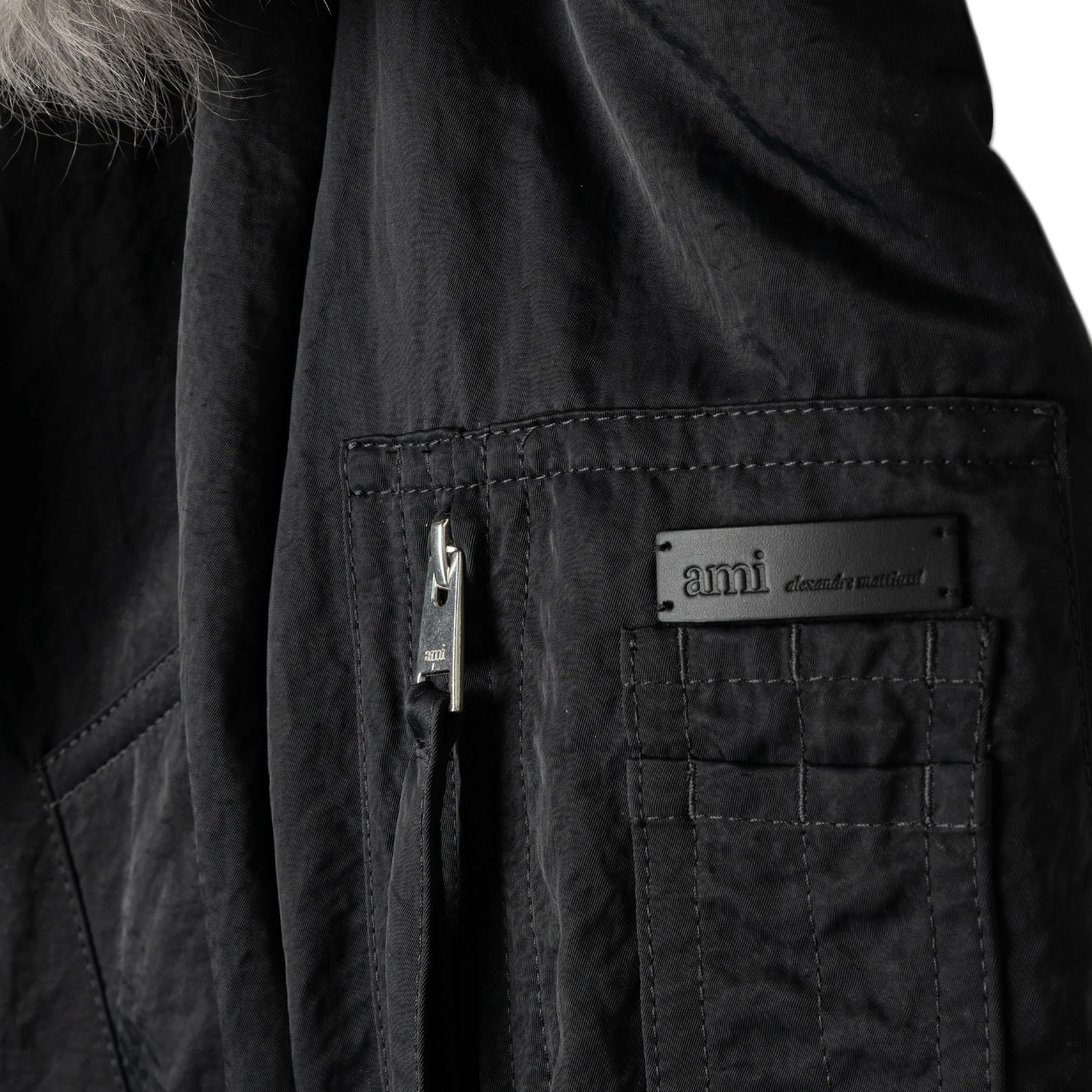 AMI Paris Padded Bomber Jacket sold by Asphalt Gold product image thumbnail 5