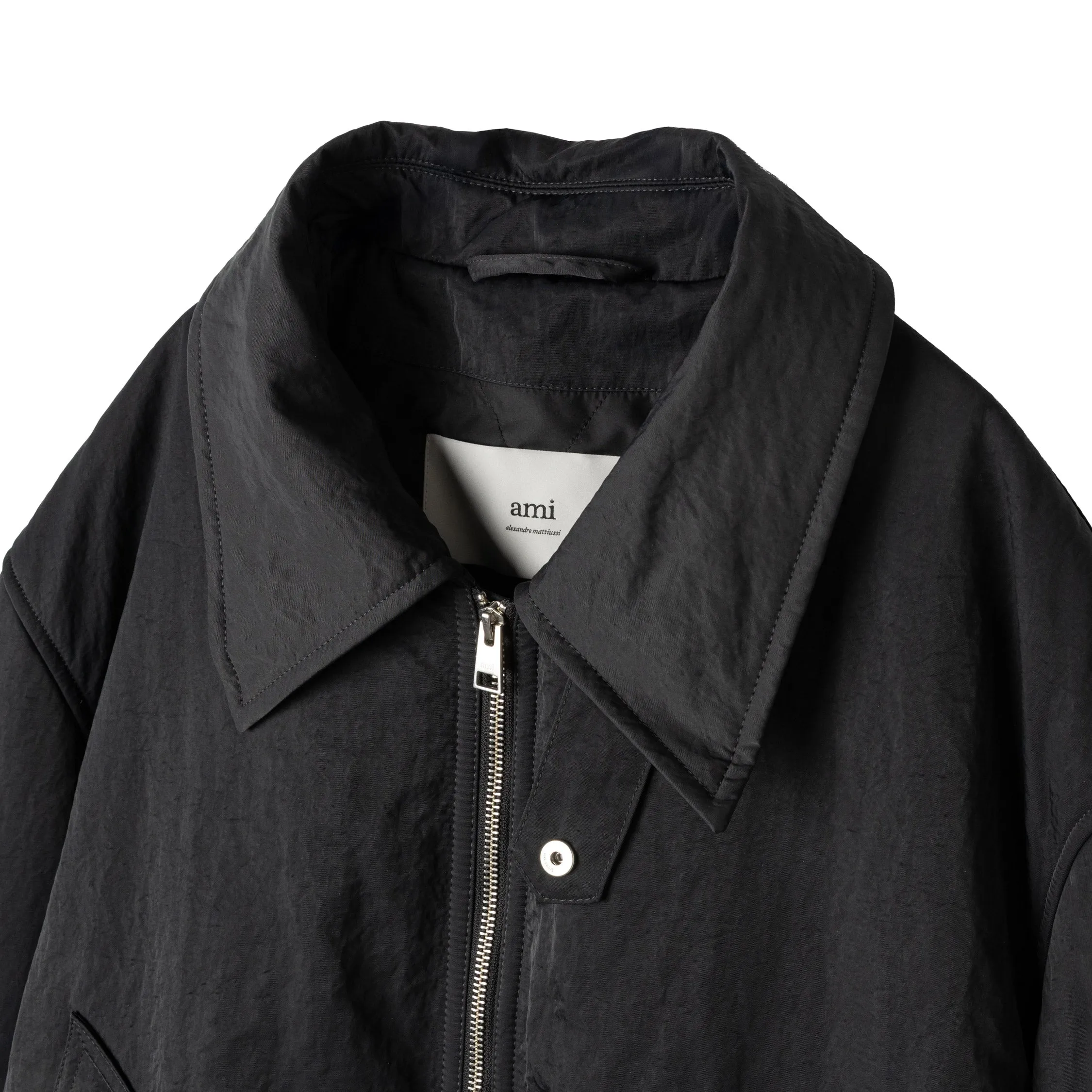 AMI Paris Padded Bomber Jacket sold by Asphalt Gold product image thumbnail 3