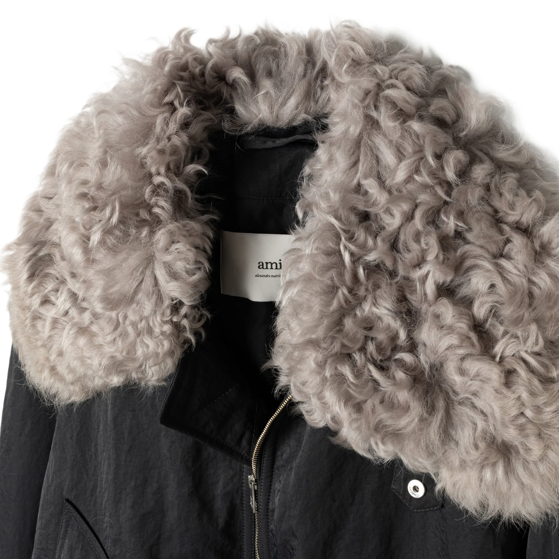 AMI Paris Padded Bomber Jacket sold by Asphalt Gold product image thumbnail 2