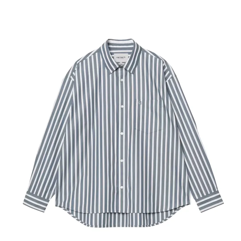 Carhartt WIP L/S Malden Shirt sold by Asphalt Gold