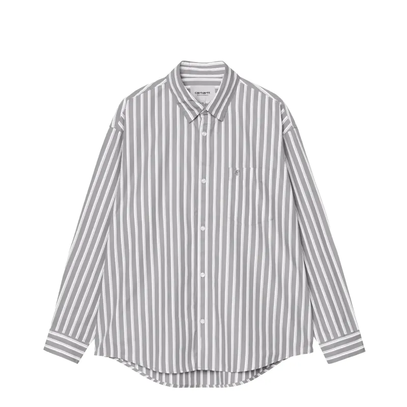Carhartt WIP L/S Malden Shirt sold by Asphalt Gold