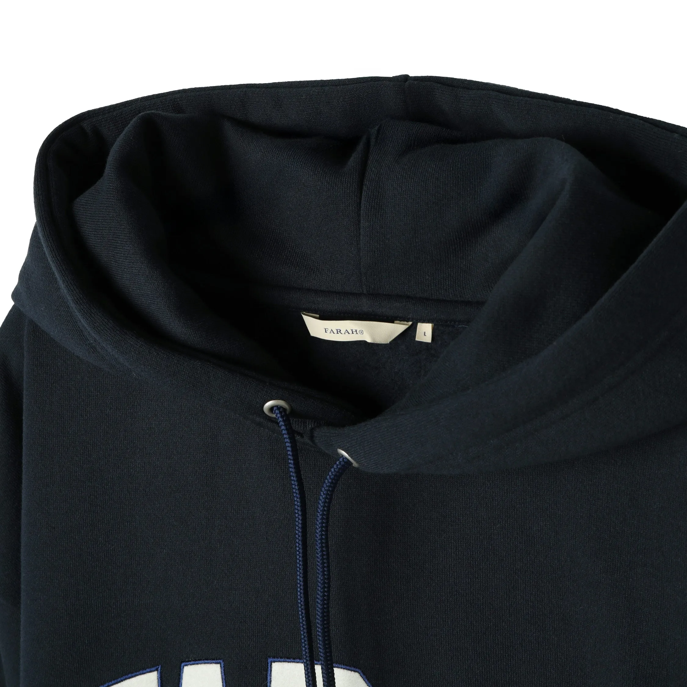 Farah Japan Embroidered Patch Logo Hoodie College Logo sold by Asphalt Gold product image thumbnail 2