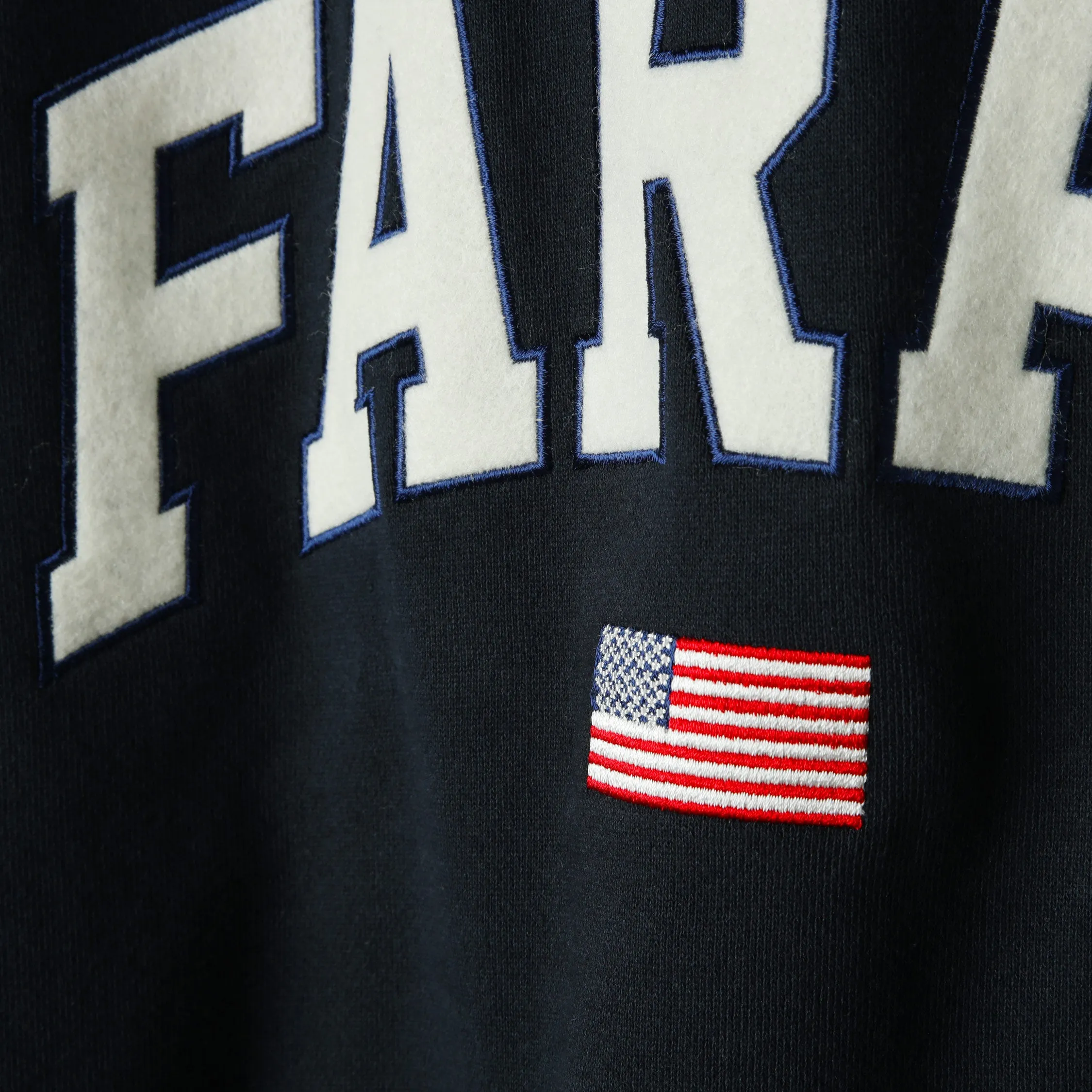 Farah Japan Embroidered Patch Logo Hoodie College Logo sold by Asphalt Gold product image thumbnail 4