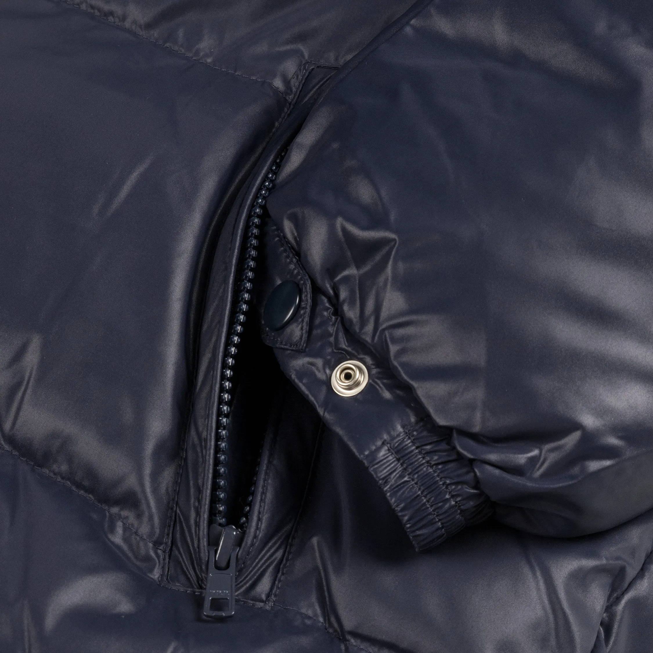 Patta Quilted Script Logo Puffer Jacket sold by Asphalt Gold product image thumbnail 4