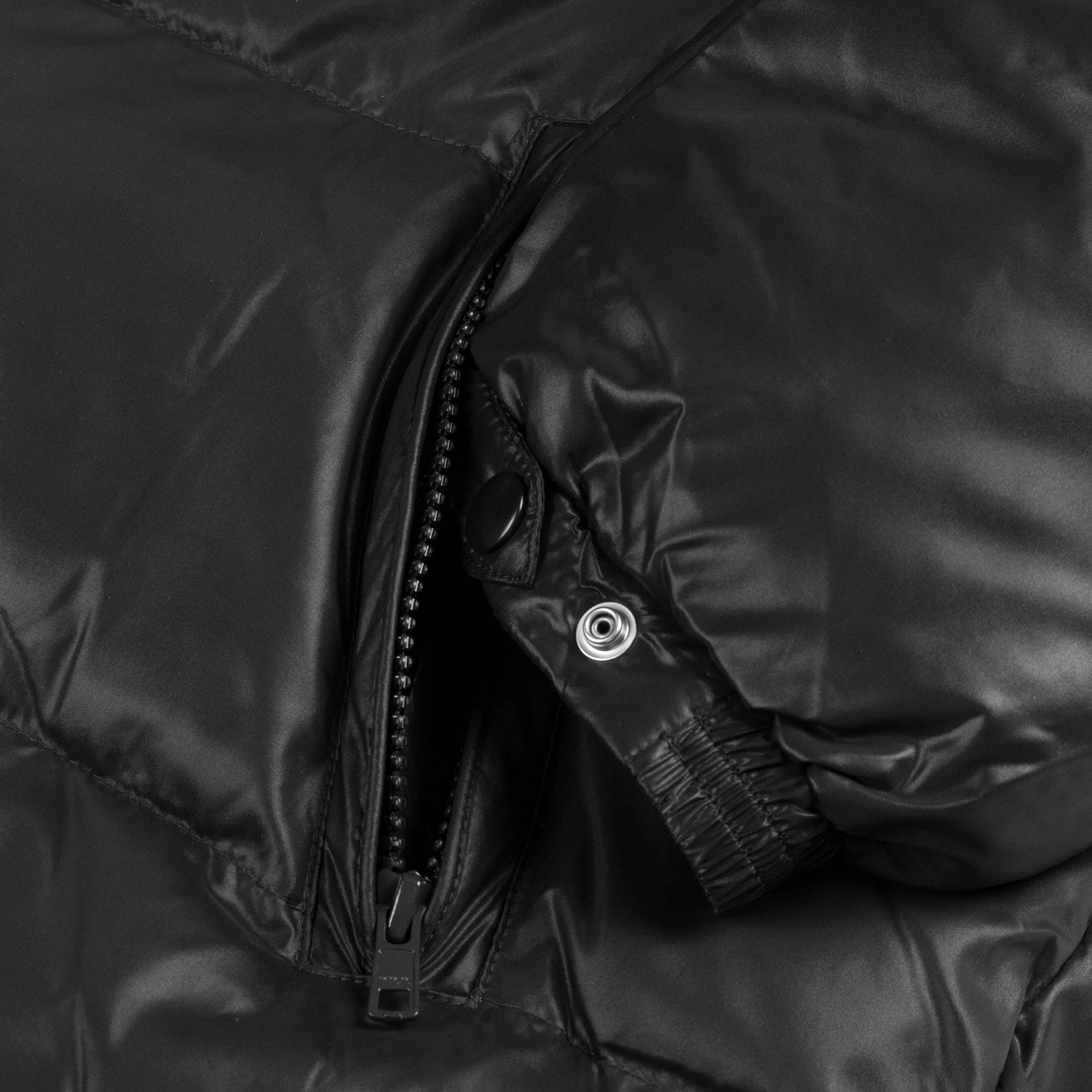 Patta Quilted Script Logo Puffer Jacket sold by Asphalt Gold product image thumbnail 4