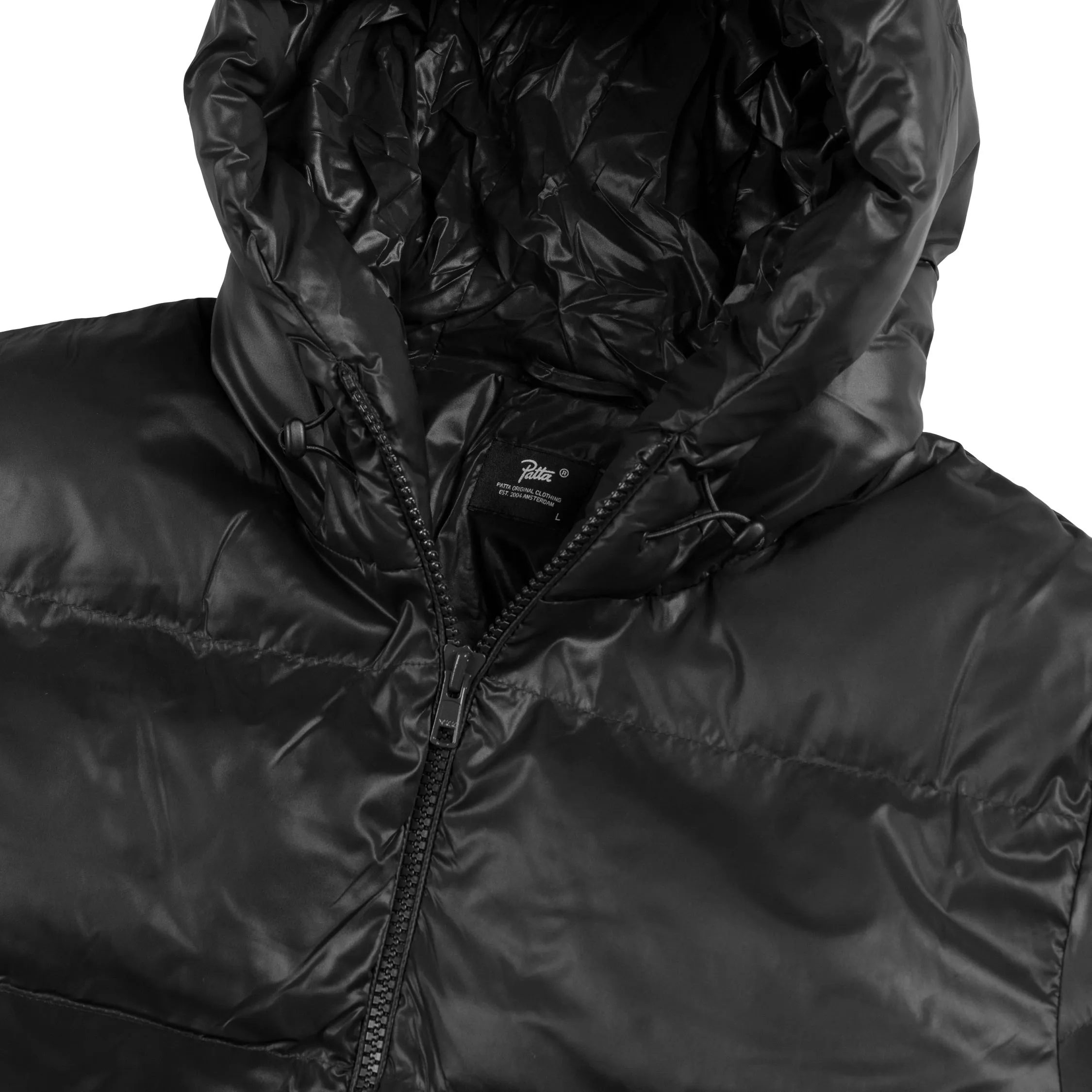 Patta Quilted Script Logo Puffer Jacket sold by Asphalt Gold product image thumbnail 3