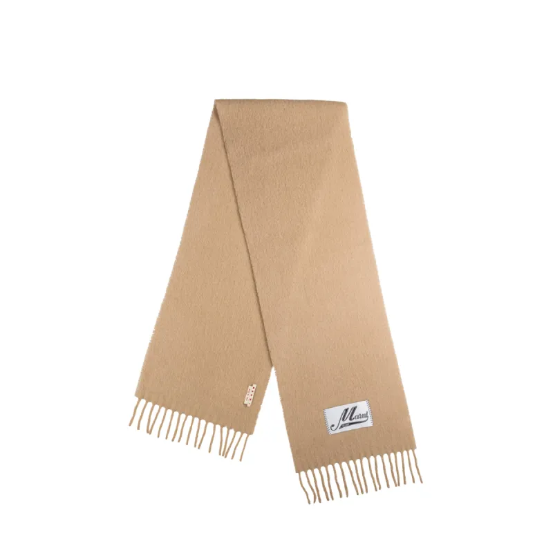 Marni Brushed Alpaca Scarf sold by Asphalt Gold