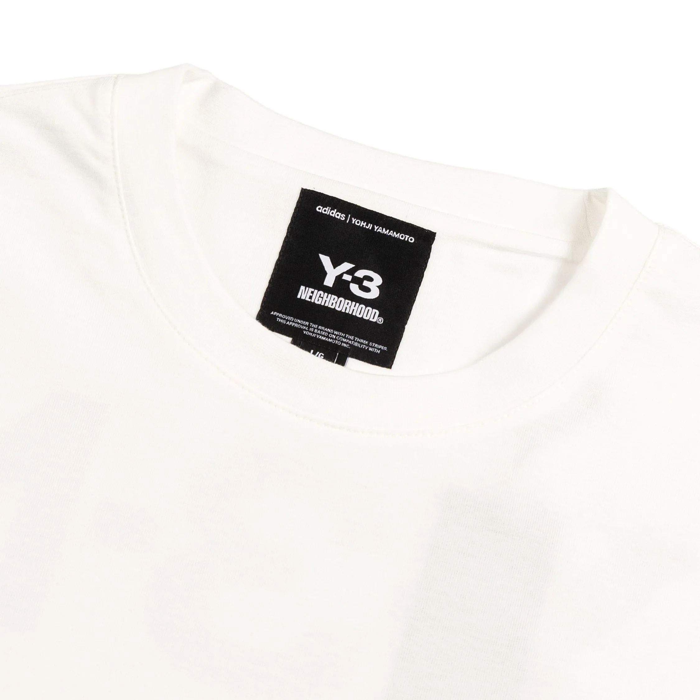 Adidas Y-3 x NBHD Logo Longsleeve Tee sold by Asphalt Gold product image thumbnail 3