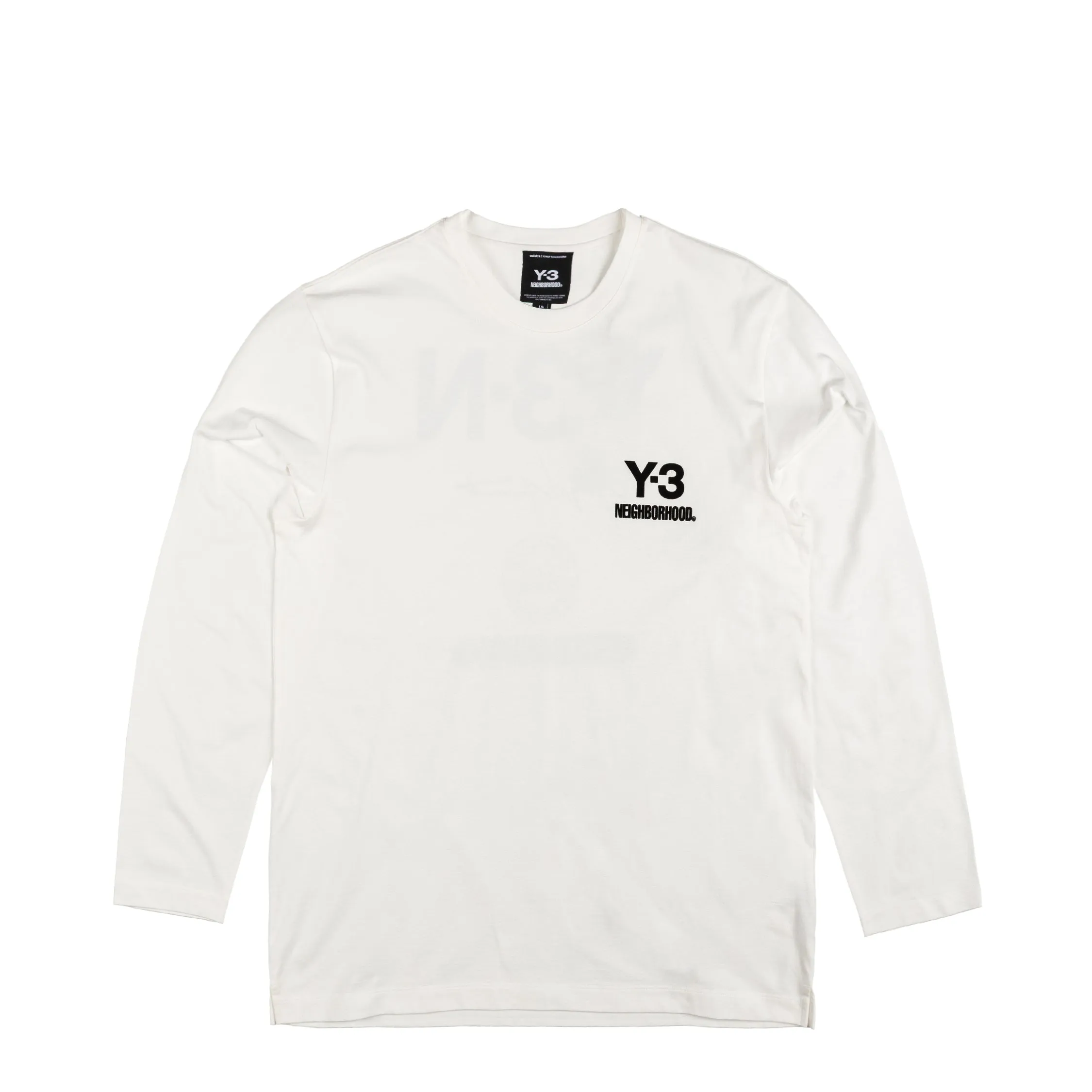 Adidas Y-3 x NBHD Logo Longsleeve Tee sold by Asphalt Gold product image thumbnail 2