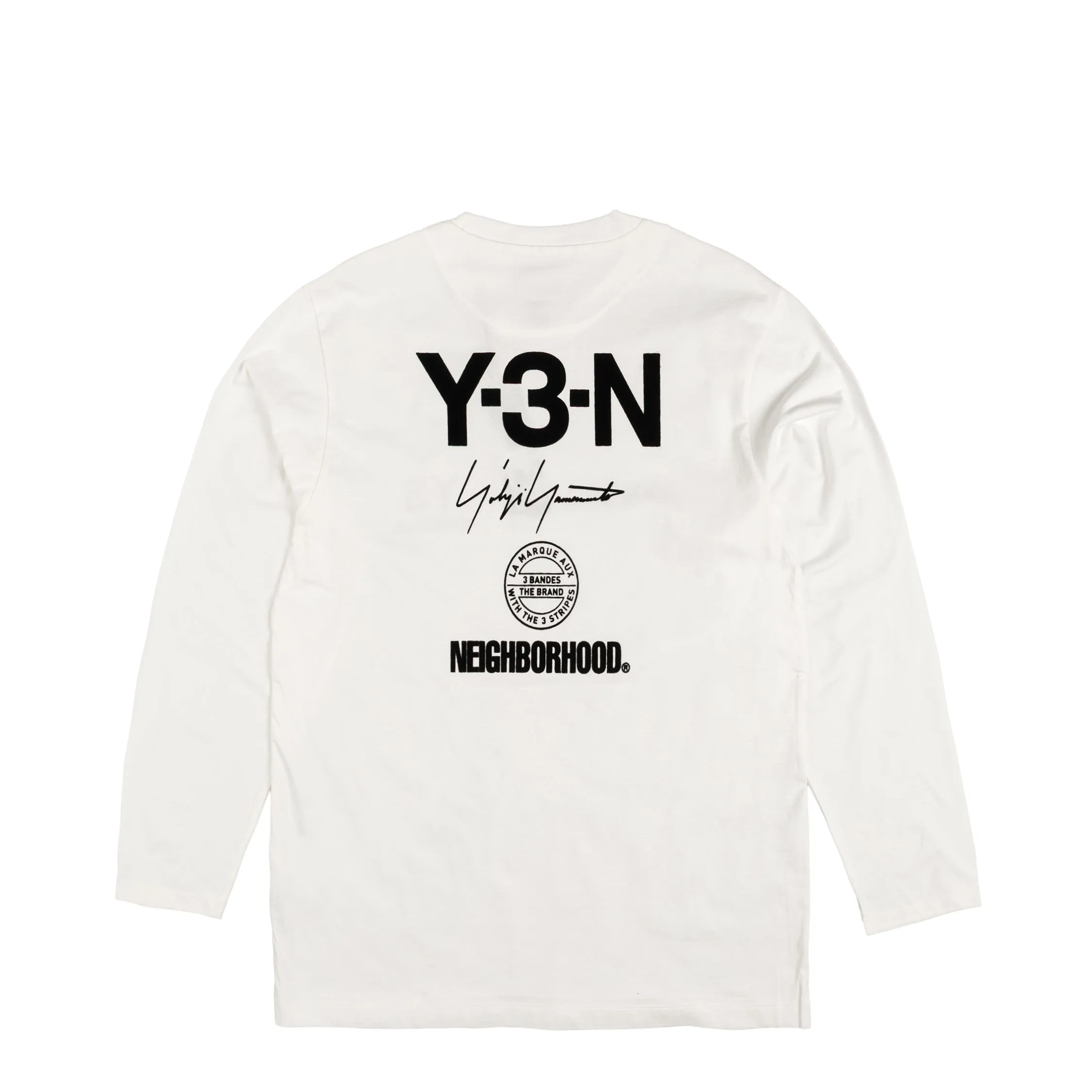 Adidas Y-3 x NBHD Logo Longsleeve Tee sold by Asphalt Gold