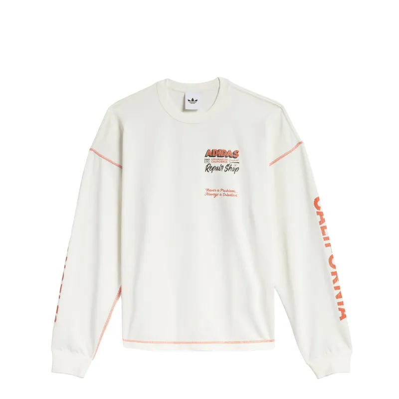 Adidas Wilshire Longsleeve Sports Tee sold by Asphalt Gold