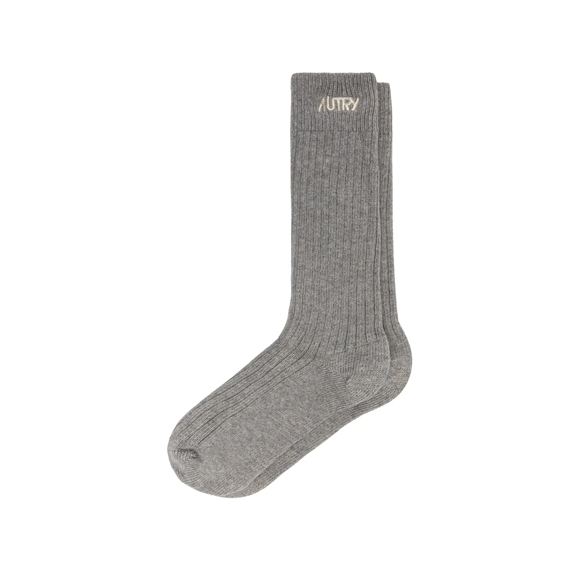 Autry Ribbed Socks with Embroidered Logo sold by Asphalt Gold
