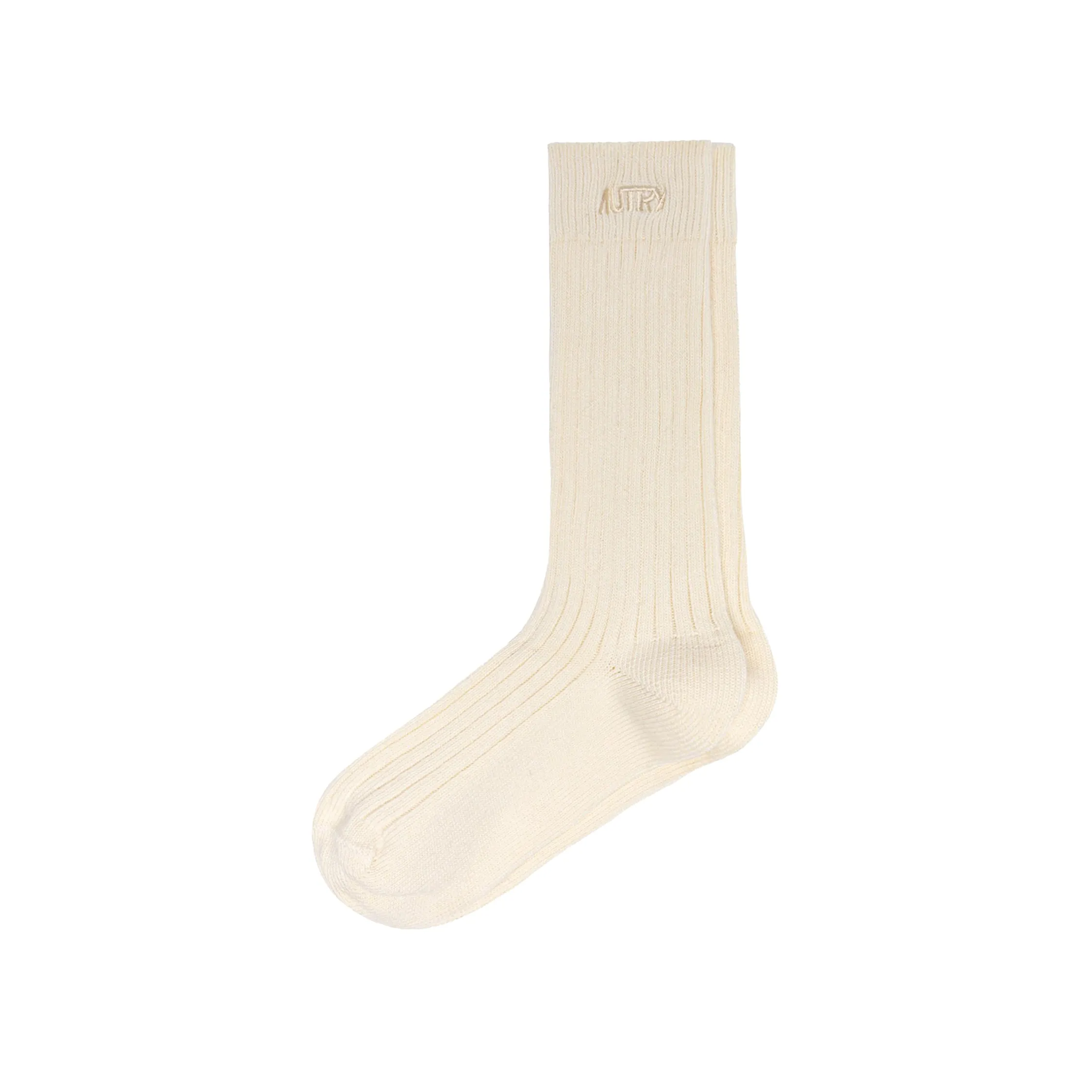Autry Ribbed Socks with Embroidered Logo sold by Asphalt Gold