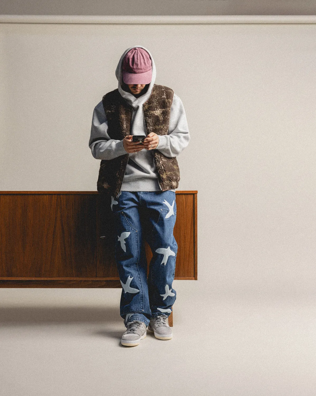 New Balance Hoops Fleece Hoodie sold by Asphalt Gold product image thumbnail 5