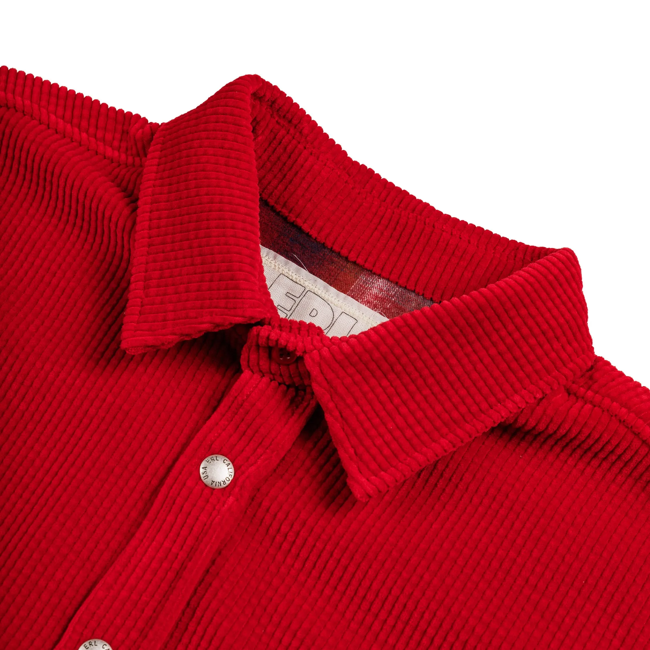 ERL Plaid Sleeve Overshirt sold by Asphalt Gold product image thumbnail 2