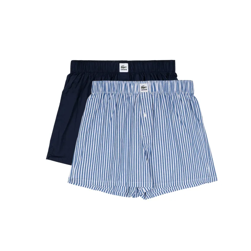 Lacoste 2-Pack Woven Boxers sold by Asphalt Gold