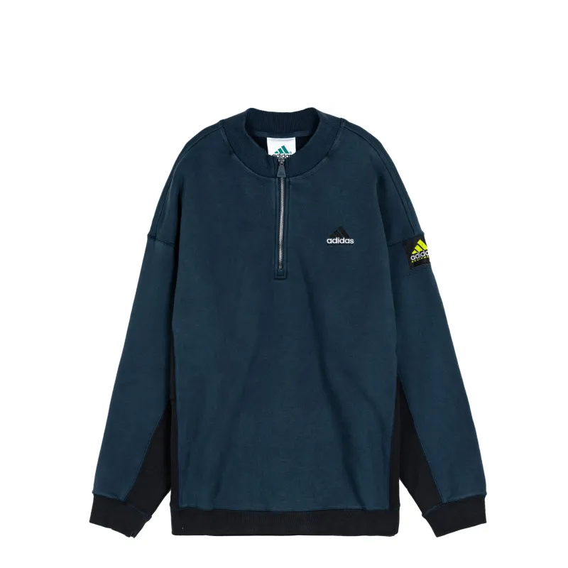 Adidas	EQT Blocked Half-Zip sold by Asphalt Gold