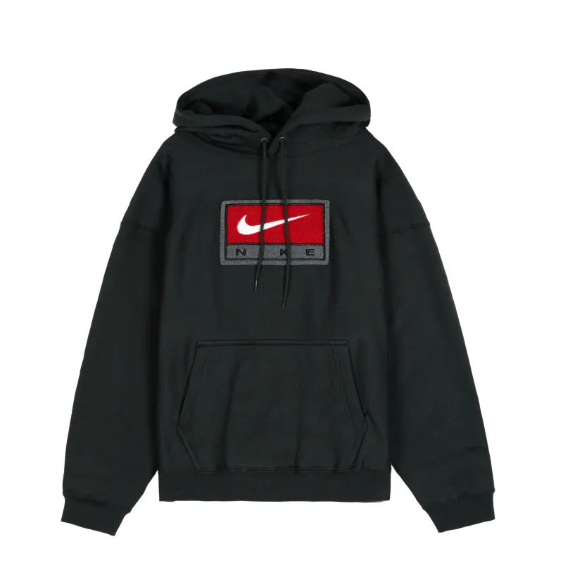 Nike	Solo Swoosh Fleece Pullover Hoodie sold by Asphalt Gold