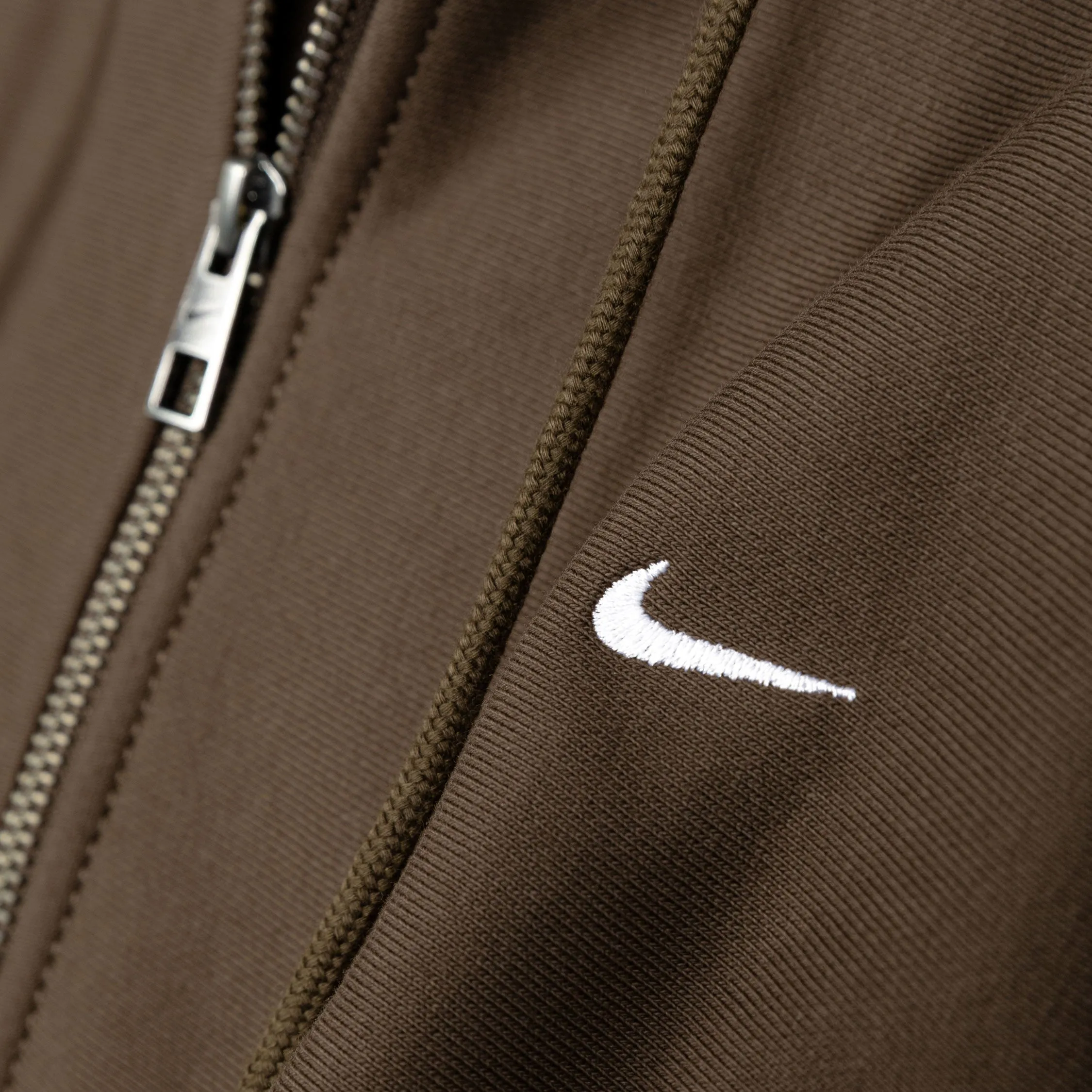 Nike Solo Swoosh Full-Zip Fleece Hoodie sold by Asphalt Gold product image thumbnail 3