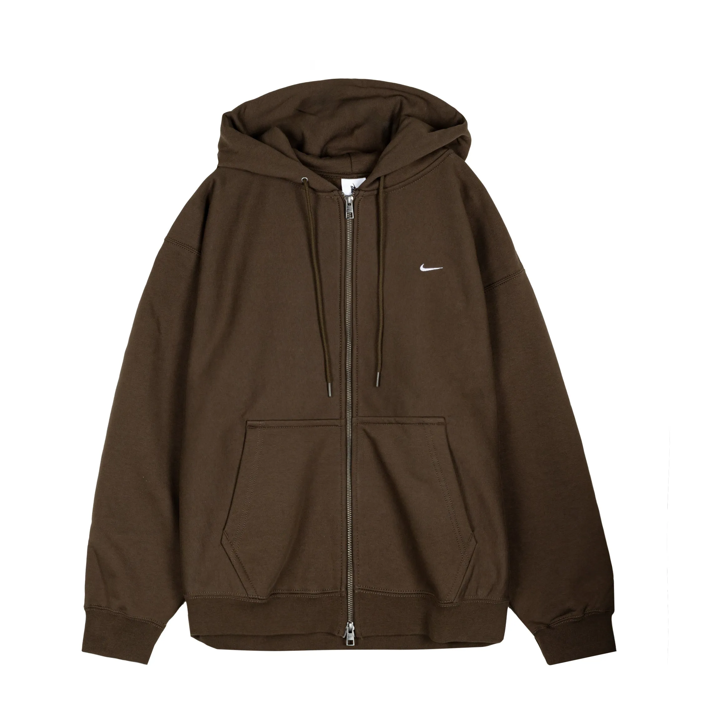 Nike Solo Swoosh Full-Zip Fleece Hoodie sold by Asphalt Gold
