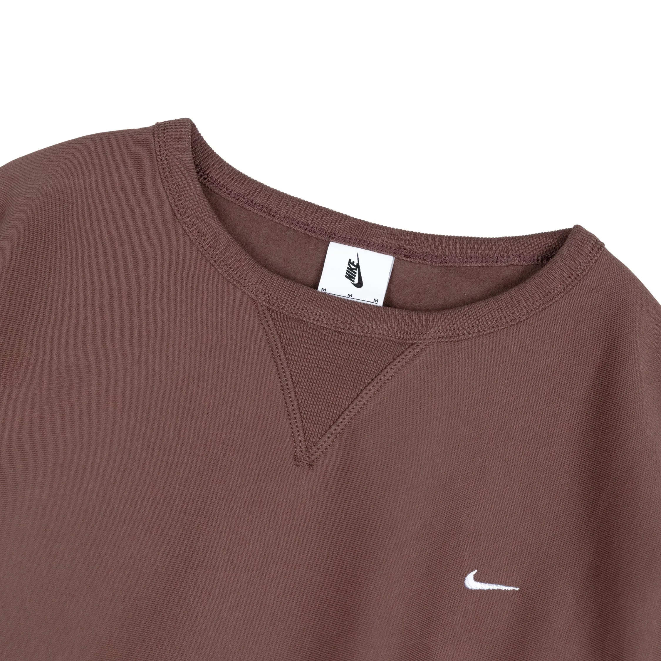 Nike Solo Swoosh Fleece Crewneck sold by Asphalt Gold product image thumbnail 2