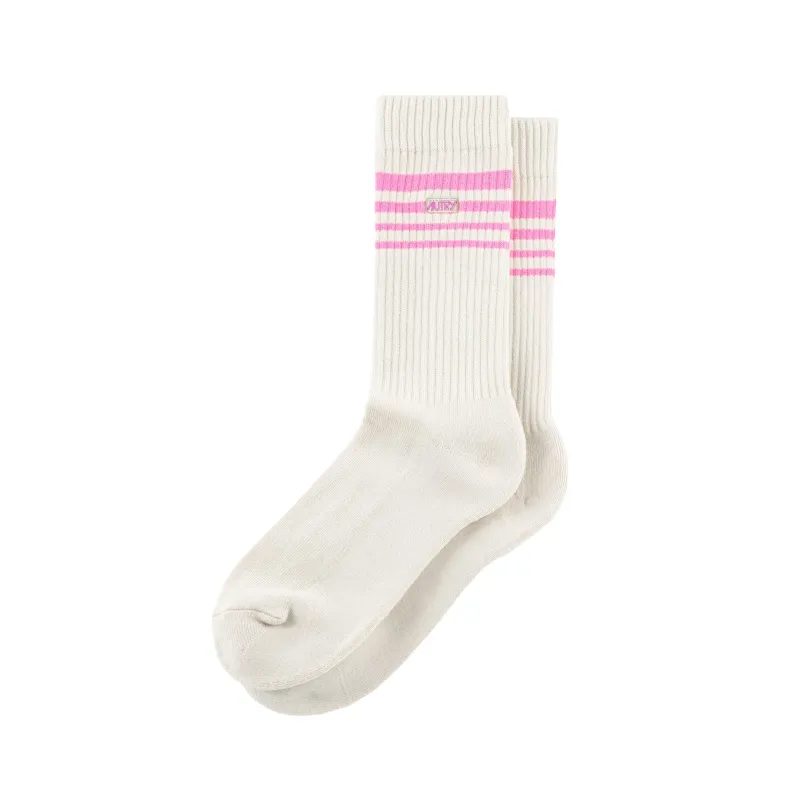 Autry Jacquard Striped Socks sold by Asphalt Gold