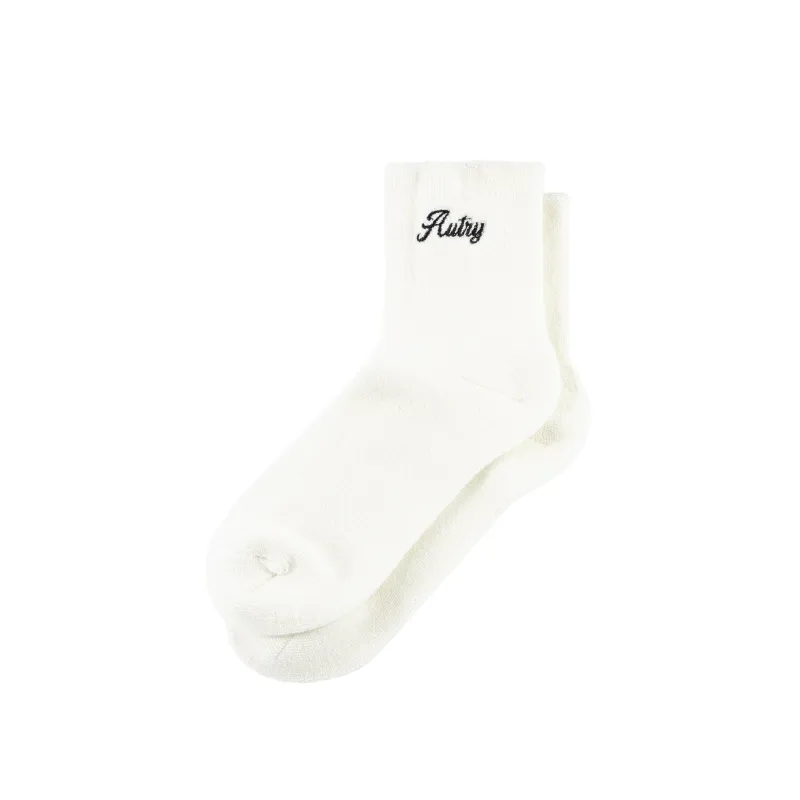 Autry Script Logo Socks sold by Asphalt Gold