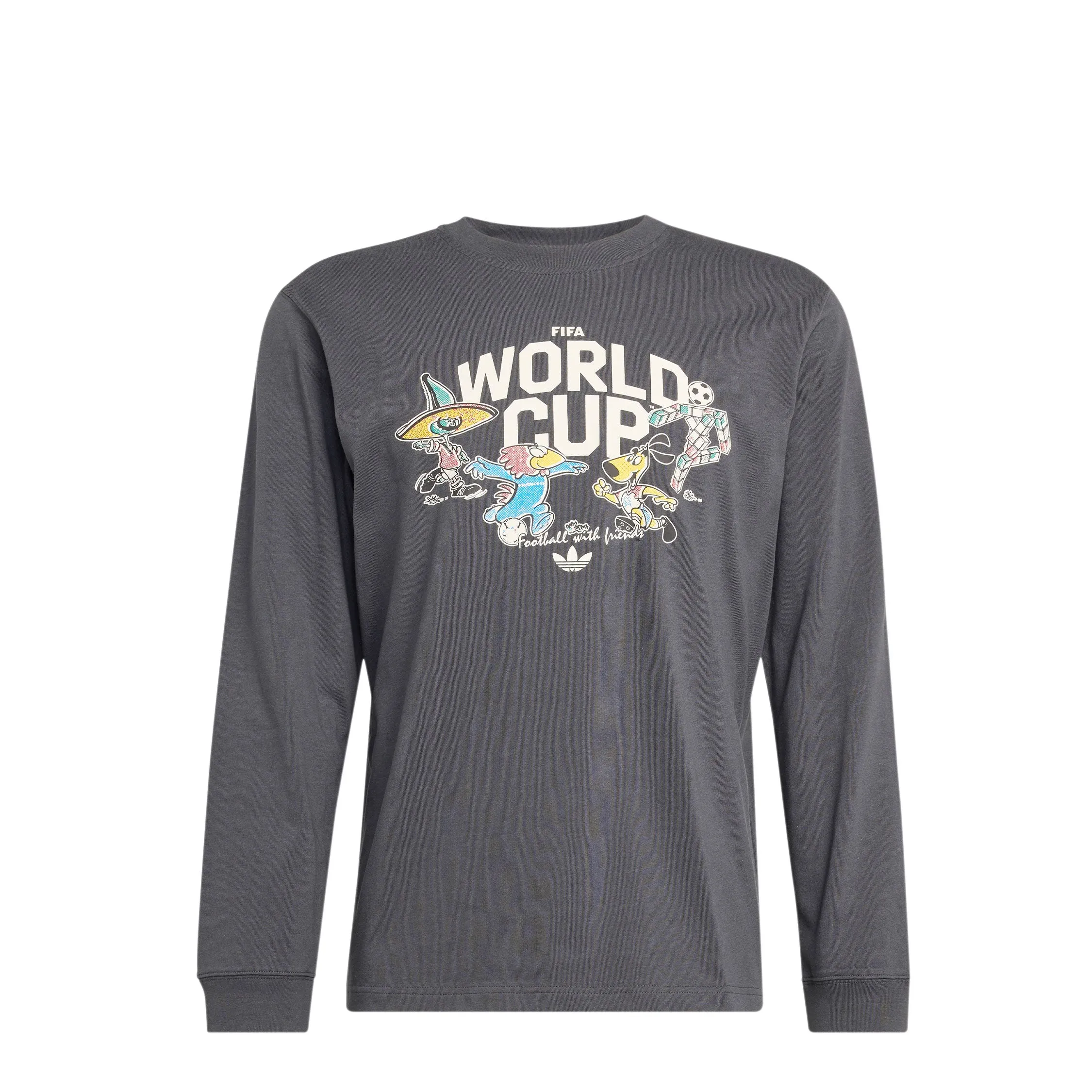 Adidas FIFA World Cup 26™ Mascot Long Sleeve T-Shirt sold by Asphalt Gold